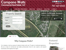 Tablet Screenshot of campanawaltz.com